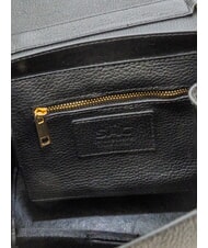 LESAC SABRINA Geanta ghiozdan din piele Dollar negru - Genți femei - 7