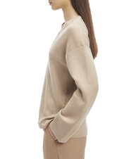 CALVIN KLEIN CK Pulover cu decolteu în V și mâneci largi amforă - Pulovere pentru femei - 3