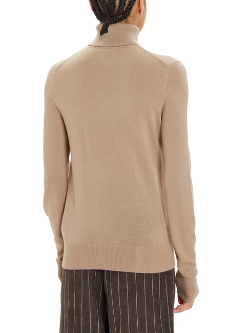 CK Pulover slim fit din lână cu guler înalt amforă - Pulovere pentru femei