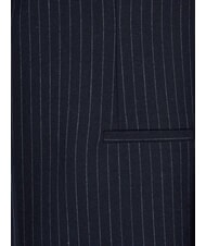 CALVIN KLEIN CK Sacou cu dungi subțiri cer nocturn / dungă gri de dimineață - Jachete pentru femei - 6