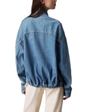 CALVIN KLEIN CK JEANS Jachetă din denim cu croială lejeră - Jachete pentru femei