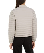 CALVIN KLEIN CK Jachetă ușoară, scurtă, matlasată, din puf cenușă de lemn - Jeans - 2