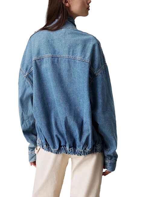 CK JEANS Jachetă din denim cu croială lejeră denim închis - Jachete pentru femei