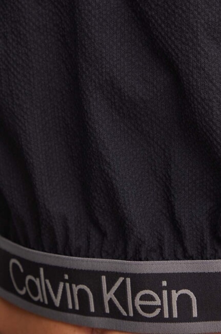 CK PERFORMANCE Jachetă din material tehnic cu glugă frumusețe neagră - Jachete pentru femei