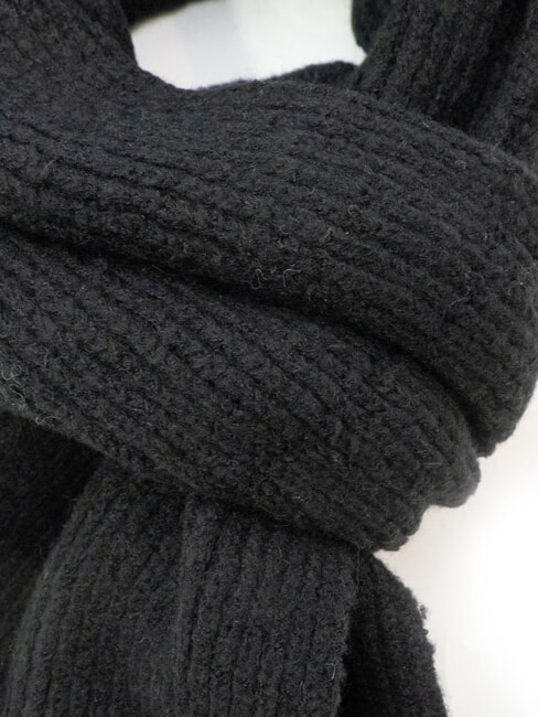 BASIC Eşarfă BLACK - Eșarfe