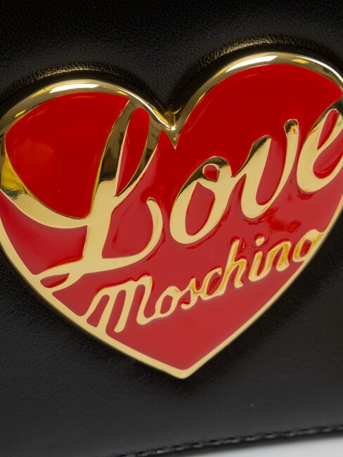 LOVE HEART  Geantă de umăr negru - Genți femei