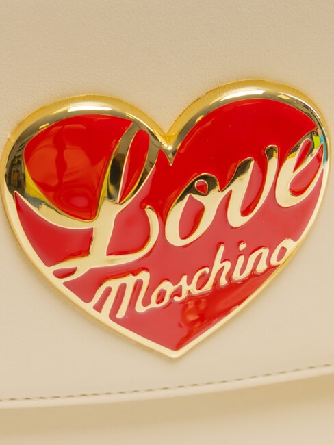 LOVE HEART  Geantă de umăr fildeş - Genți femei