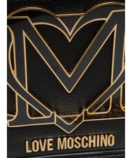 LOVE MOSCHINO LOGO Geantă de mână cu curea de umăr negru - Genți femei - 3