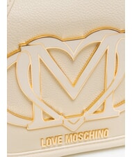 LOVE MOSCHINO LOGO  Geantă de umăr mini fildeş - Genți femei - 3