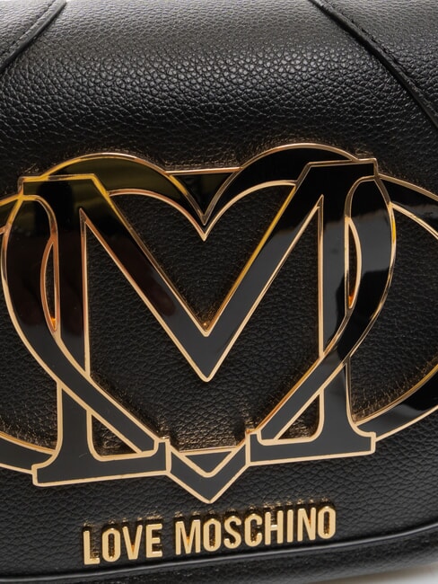 LOGO  Geantă de umăr mini negru - Genți femei