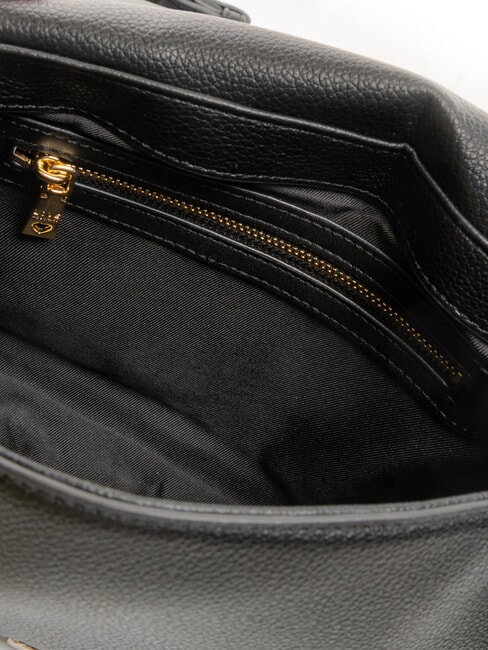 LOGO  Geantă de umăr mini negru - Genți femei