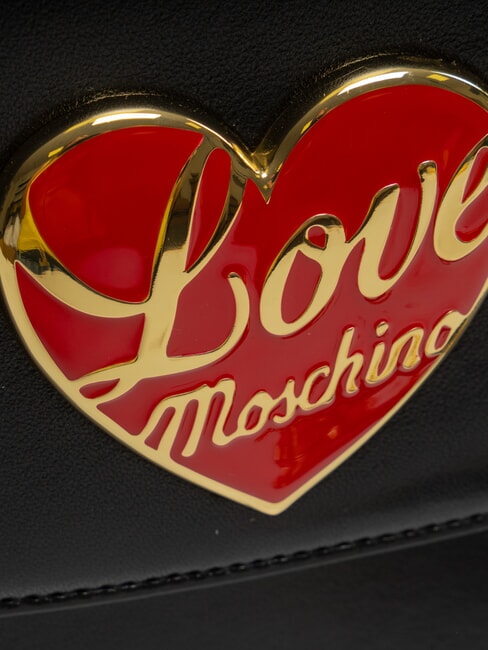 LOVE HEART  Geantă de umăr negru - Genți femei