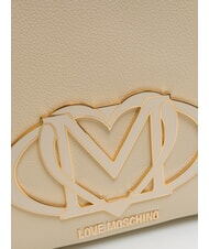 LOVE MOSCHINO LOGO  Sacoșă de cumpărături fildeş - Genți femei - 3