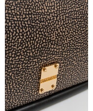 BORBONESE CAHIER Geantă de umăr, cu curea de umăr OP / NATURAL / NEGRU - Genți femei - 3