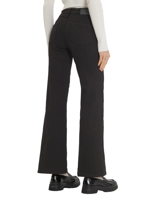 CK Blugi cu croială evazată denim negru - Jeans