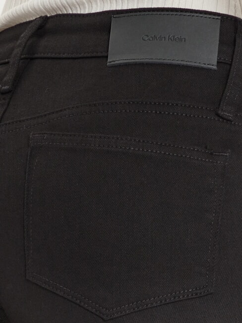 CK Blugi cu croială evazată denim negru - Jeans