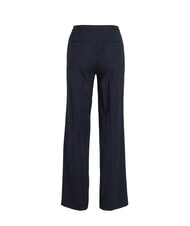 CALVIN KLEIN CK Pantaloni cu dungi subțiri și picior lat cer nocturn / dungă gri de dimineață - Pantaloni pentru femei - 6