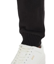 CALVIN KLEIN CK JEANS Pantaloni de trening din bumbac ck negru - Costume sport pentru femei - 4
