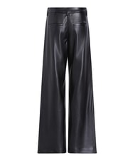 CALVIN KLEIN CK JEANS Pantaloni largi cu croială dreaptă ck negru - Pantaloni pentru femei - 7