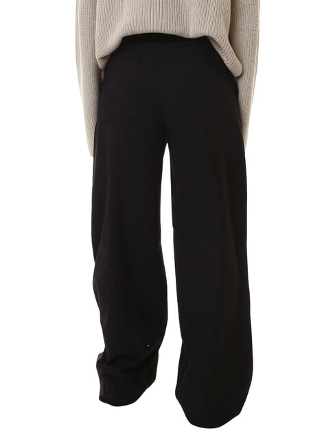 CK JEANS Pantaloni cu picior larg ck negru - Pantaloni pentru femei