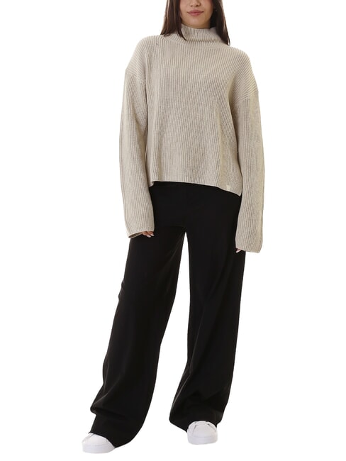 CK JEANS Pantaloni cu picior larg ck negru - Pantaloni pentru femei