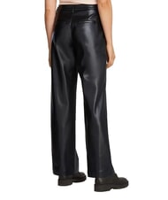 CALVIN KLEIN CK JEANS Pantaloni largi cu croială dreaptă ck negru - Pantaloni pentru femei - 2