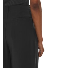 CALVIN KLEIN CK JEANS Pantaloni cu talie înaltă și pliuri ck negru - Pantaloni pentru femei - 4