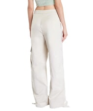 CALVIN KLEIN CK JEANS Pantaloni cargo cu talie joasă coajă de ou - Pantaloni pentru femei - 2