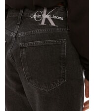 CALVIN KLEIN CK JEANS Blugi croială mom-croi gri denim - Jeans - 4