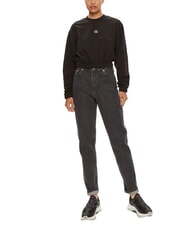 CALVIN KLEIN CK JEANS Blugi croială mom-croi gri denim - Jeans - 5