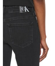 CALVIN KLEIN CK JEANS Blugi skinny cu talie medie denim negru - Jeans - 4