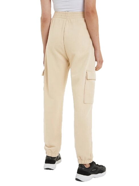 CK JEANS Pantaloni de jogging cu buzunare mari kaki pal - Costume sport pentru femei