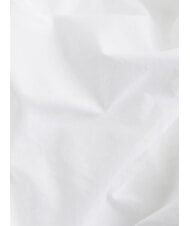 CALVIN KLEIN CK JEANS Pantaloni cargo din bumbac alb strălucitor - Pantaloni pentru femei - 4