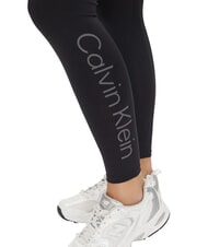 CALVIN KLEIN CK PERFORMANCE Colanți cu logo frumusețe neagră - Costume sport pentru femei - 4