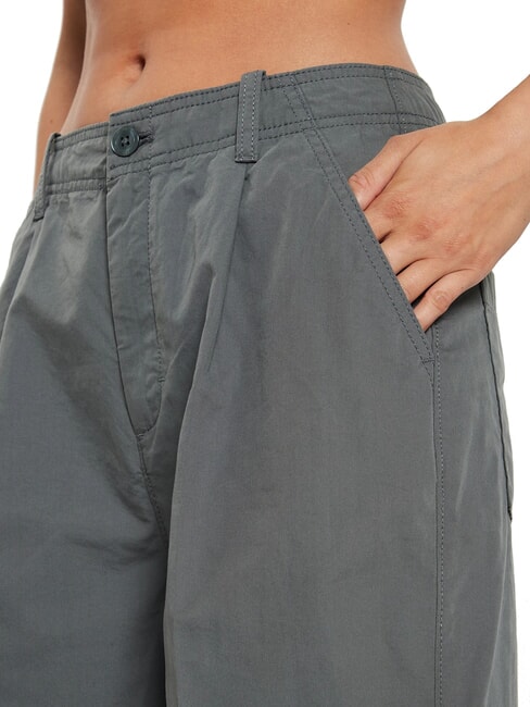 CK JEANS Pantaloni chino cu picior larg și picior drept gri infinit - Pantaloni pentru femei