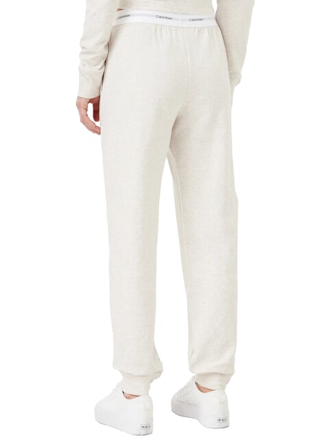 CK Pantaloni de trening cu elastic cu logo fulgi de ovăz - Costume sport pentru femei