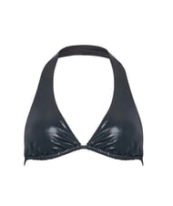CALVIN KLEIN CK Top de bikini triunghiular cu velă ck negru - Costume de baie pentru femei - 3