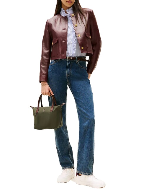 POPETTE Geantă de mână cu curea de umăr Huntsman Green - Genți femei