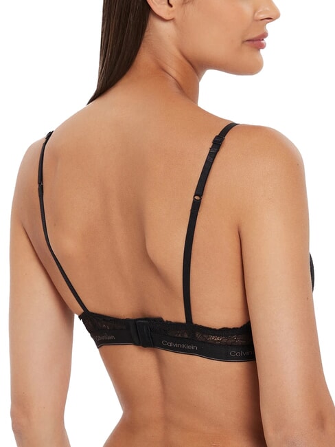 CK Sutien tip bralette din dantelă negru - Lenjerie de corp pentru femei