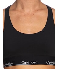 CALVIN KLEIN CK PERFORMANCE Sutien sport cu susținere medie frumusețe neagră - Lenjerie de corp pentru femei - 3