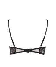 CALVIN KLEIN CK Sutien balconette din dantelă negru - Lenjerie de corp pentru femei - 5