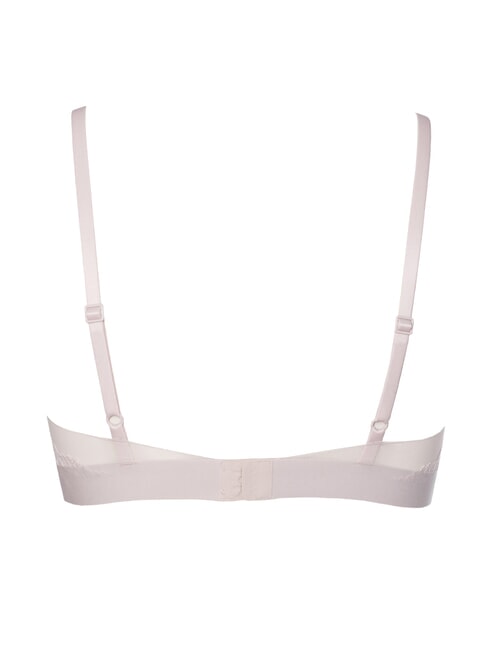 CK Sutien balconette cu armătură dimineață gri - Lenjerie de corp pentru femei