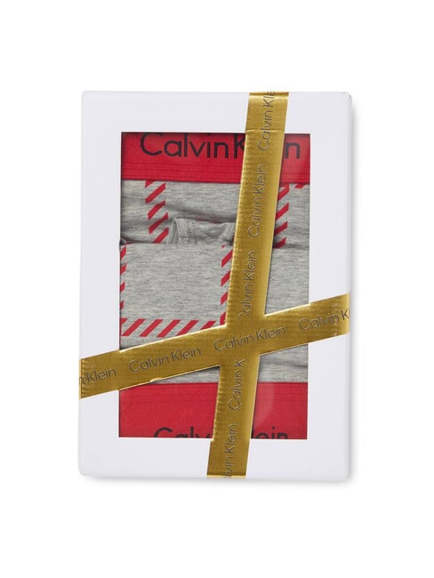 CK Pachet cadou sutien și tanga geam bărbătesc_gri heather - Lenjerie de corp pentru femei