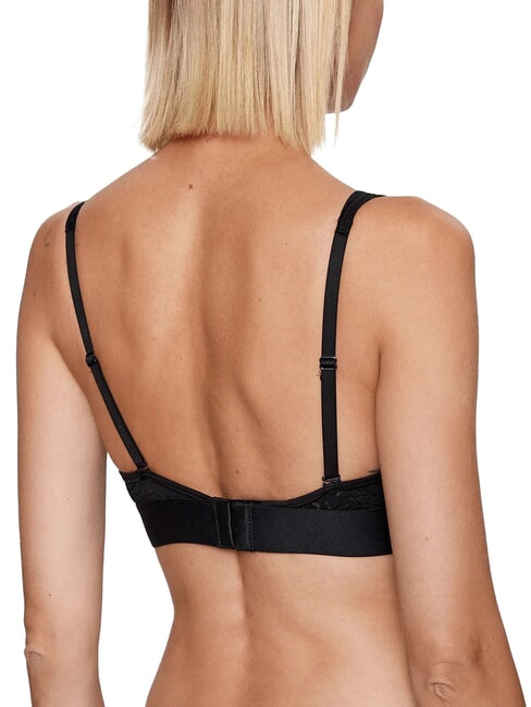 CK Sutien tip bralette fără căptușeală negru - Lenjerie de corp pentru femei