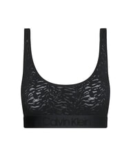 CALVIN KLEIN CK Sutien tip bralette fără căptușeală negru - Lenjerie de corp pentru femei - 3