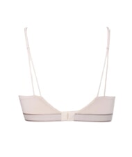 CALVIN KLEIN CK Sutien triunghiular tip bralette nisip cu logo nou din piatră - Lenjerie de corp pentru femei - 5