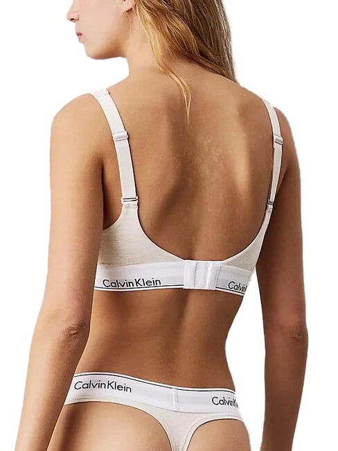 CK Sutien preformat din bumbac fulgi de ovăz - Lenjerie de corp pentru femei
