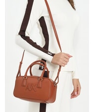 ARMANI EXCHANGE A|X BAULETTO S Geantă de mână, cu curea de umăr coajă de nucă de cocos - Genți femei - 5