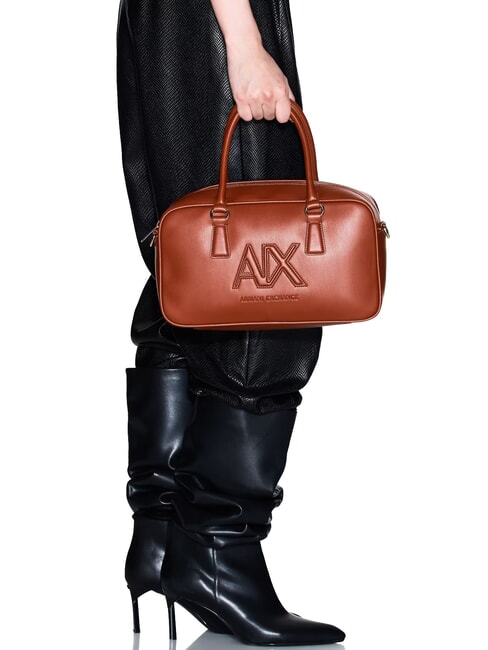 A|X BAULETTO  Geantă de m&acirc;nă, cu curea de umăr coajă de nucă de cocos - Genți femei