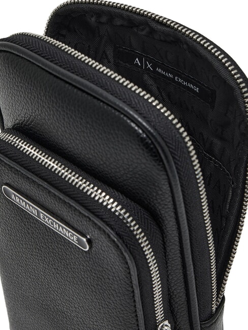 OKINAWA  Geantă mini pentru smartphone negru - Genți de umăr bărbați